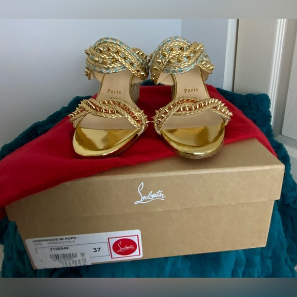 Christian Louboutin size 37 sandals - Picture 7 of 12